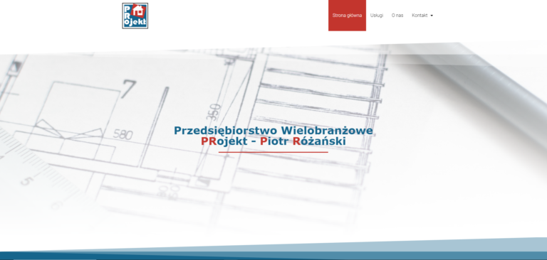Strona pw-projekt.pl
